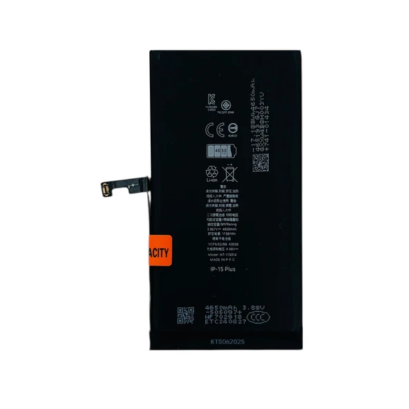 Teknonet Apple iPhone 15 Plus Uyumlu Nettech 4850 MAh Batarya NT-113014 ürün görseli 1
