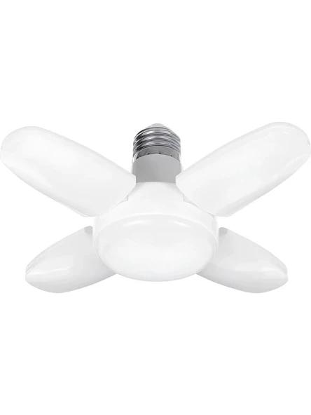 CT-1151 Cata 30 Watt 4 Kollu Pervane LED Ampul Lamba Beyaz Işık ürün görseli 1