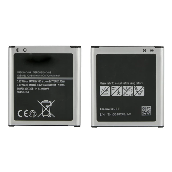 Teknonet Samsung Galaxy J200 J2 Uyumlu Samsung EB-BG360BBE 2750 MAh Batarya NT-5368 ürün görseli 1