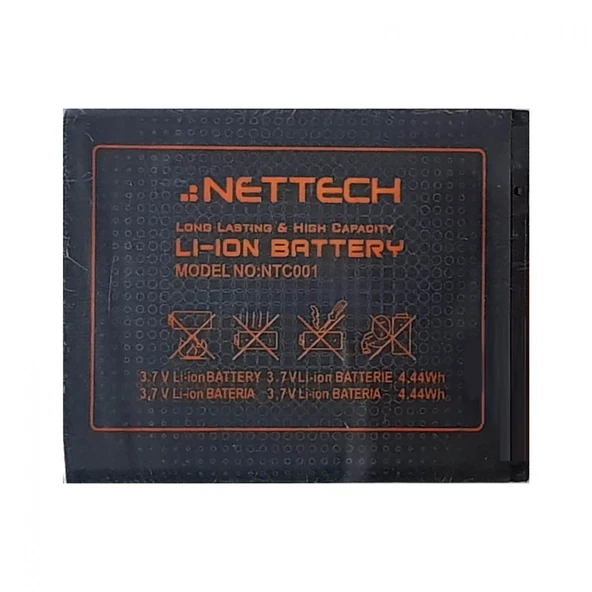 Teknonet Samsung Sgh-B5722 Uyumlu Nettech NTC-001 1100 MAh Batarya NT-7727 ürün görseli 1
