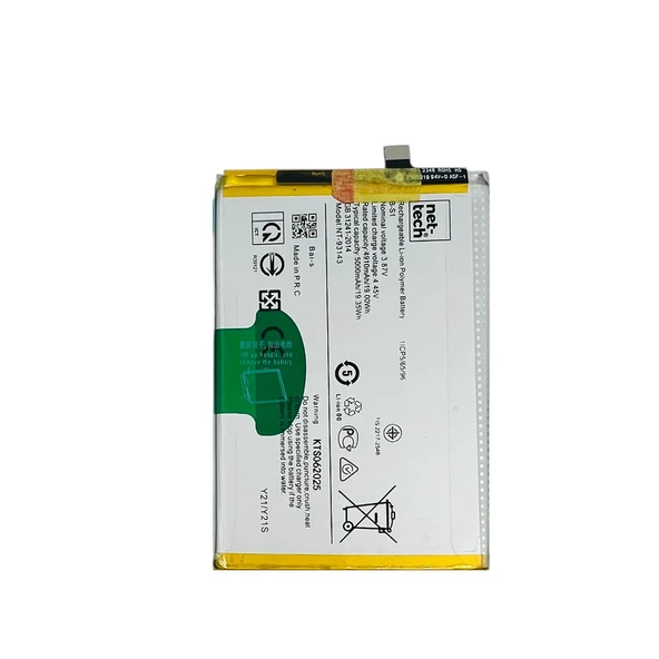 Teknonet Vivo Y21S Uyumlu Nettech B-S1 Batarya NT-93143 ürün görseli 1