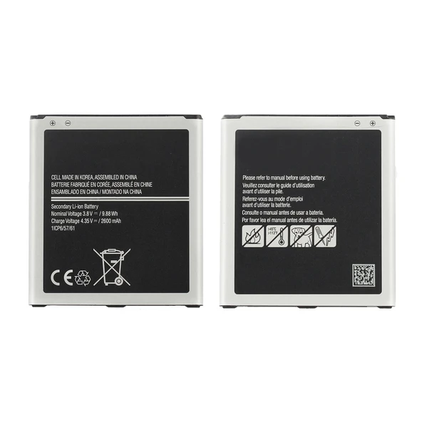 Teknonet Samsung Galaxy J500 J5 Uyumlu Samsung EB-BG530BBE 2600 MAh Batarya NT-18192 ürün görseli 1