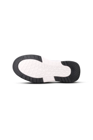 M.P. Erkek Bağcıklı Beyaz Sneaker - Resim 4