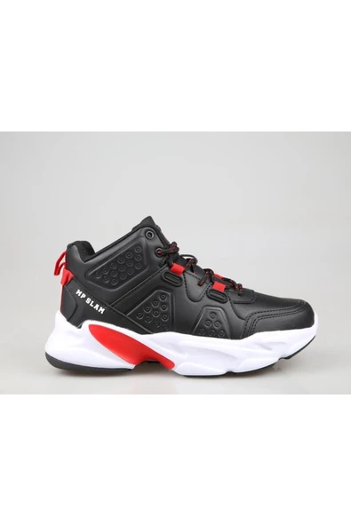 M.P. MP 242-2055 Basket Siyah-Kırmızı Unisex Sneakers ürün görseli 1