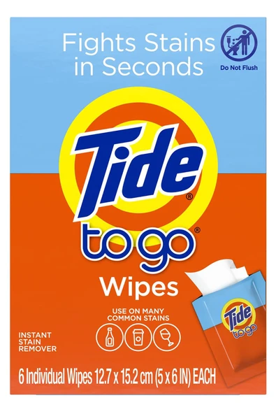 Tide To Go Leke Çıkarıcı Mendil 6 Adet ürün görseli 1