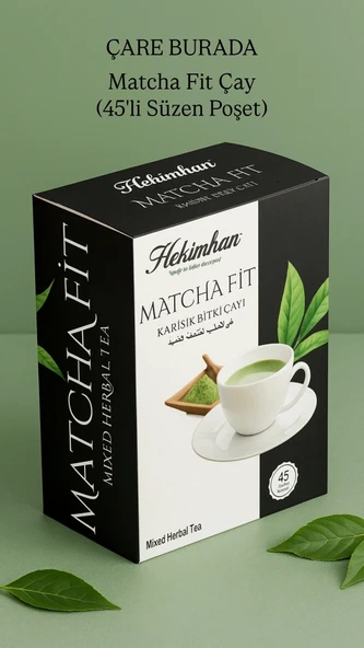 Matcha Fit Çay (45'li Süzen Poşet) - Resim 2