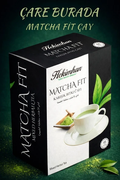 Matcha Fit Çay (45'li Süzen Poşet) ürün görseli 1