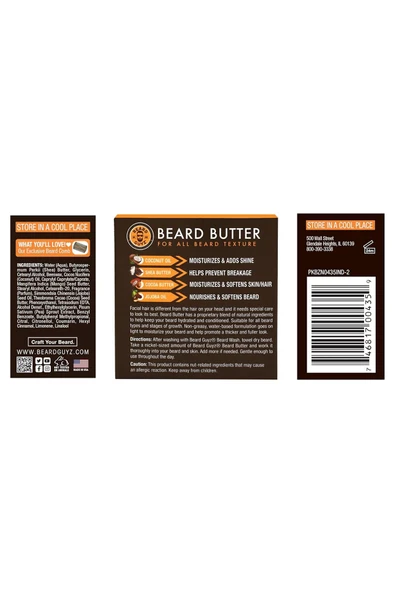 Beard Guyz Sakal Bakım Kremi 85GR - Resim 4