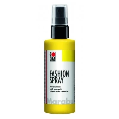 Marabu Fashion Sprey Kumaş Boyası 100 ml. Güneş Sarısı ürün görseli 1