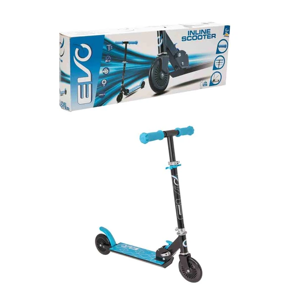 Evo 2 Tekerlekli Inline Mavi Scooter ürün görseli 1