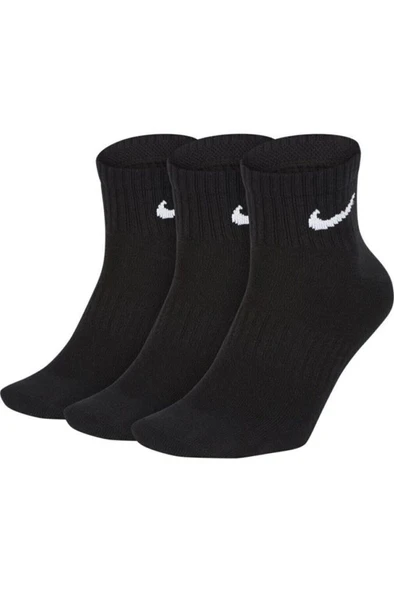 Nike Everyday Ltwt Ankle Unx SX7677-010 3'lu  Çorap ürün görseli 1