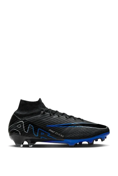 Nike Zoom Superfly 9 Elite FG DJ4977-040 Siyah/Mavi Erkek Futbol Krampon ürün görseli 1