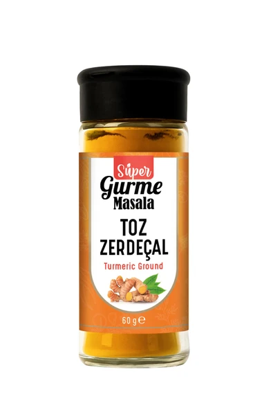 Zerdeçal Toz 60 gr – %100 Doğal, Katkısız, Cam Tuzluklu Ambalajda - Turmeric Powder (Menşei; Hindistan) ürün görseli 1