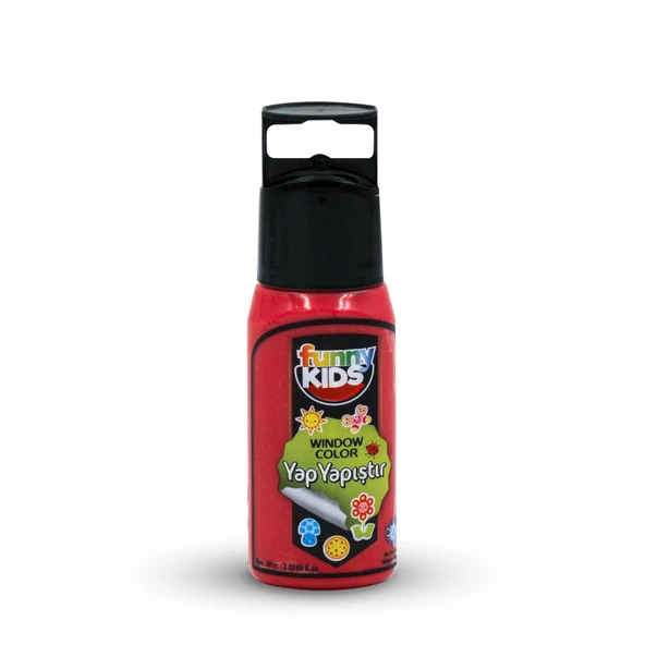 Funny Kıds Yap Yapıştır 60 Cc 7508 Kırmızı ürün görseli 1