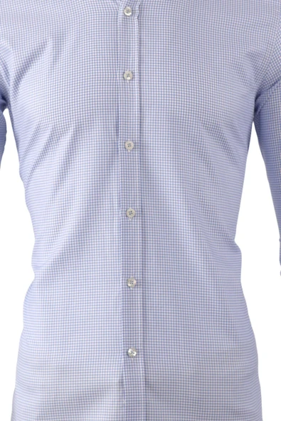 Slim Fit Erkek Gömlek - Resim 5