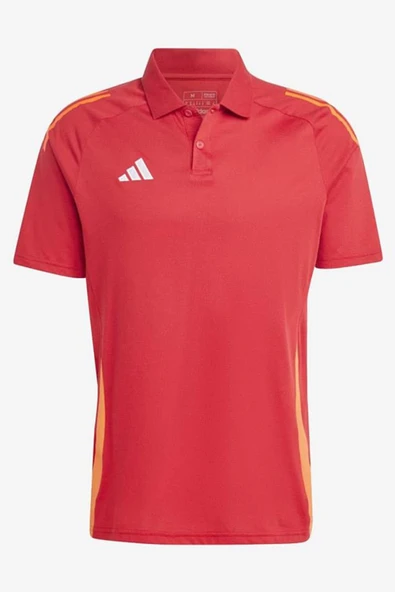 adidas Tıro24 C Polo IR7563 Kırmızı Erkek Polo Yaka Tişört ürün görseli 1