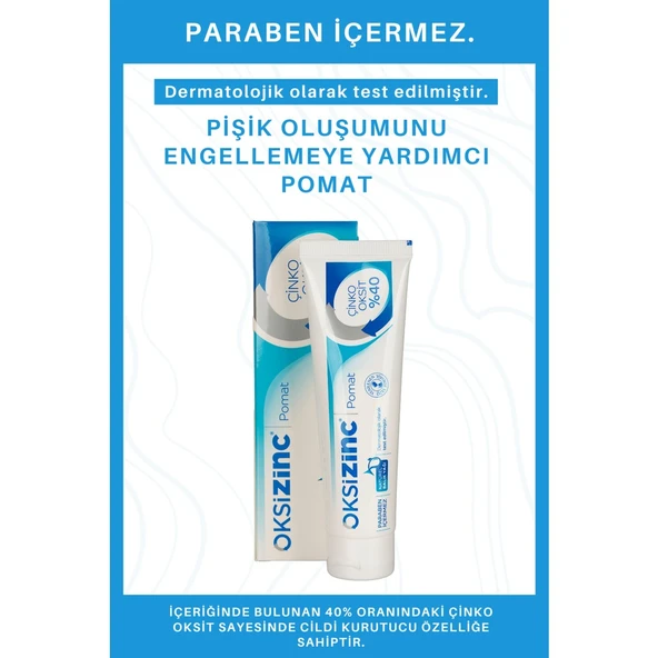 Oksizinc Pomat %40 Cinko Asit 40 gr ürün görseli 1