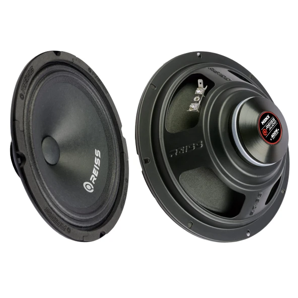 Reiss Audio RS-M8NX 20 Cm Midrange 400 Watt Max Power + 120 Watt RMS Power 2 Li Paket Halinde ürün görseli 1