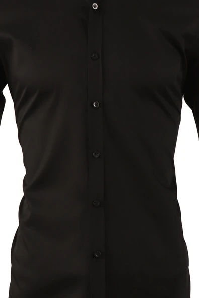 Slim Fit Erkek Gömlek - Resim 5