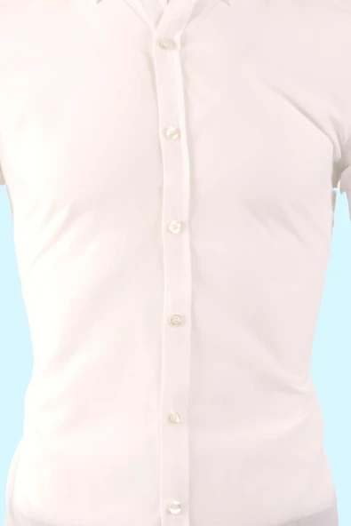 Slim Fit Erkek Gömlek - Resim 5