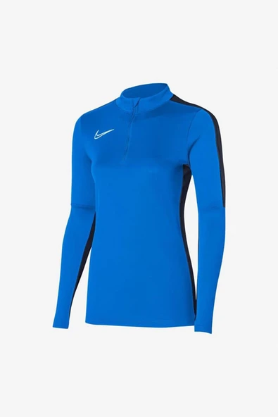 Nike W Dri-FIT Academy23 Drill Top DR1354-463 Mavi Kadın Antrenman Üstü ürün görseli 1