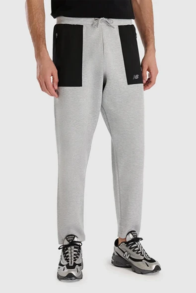 New Balance Lifestyle MNP1516-AG Gri Erkek Eşofman Altı ürün görseli 1