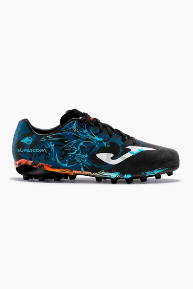 Joma Super Copa 2441 SUPS2441AG Siyah Mavi Erkek Krampon ürün görseli 1