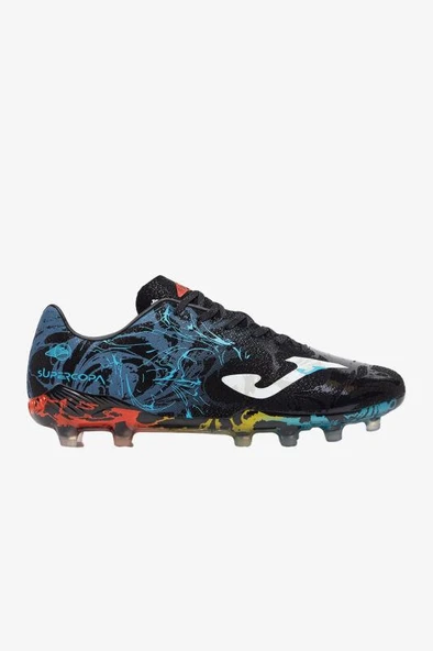 Joma Super Copa 2441 SUPS2441FG Siyah & Mavi Erkek Futbol Krampon ürün görseli 1