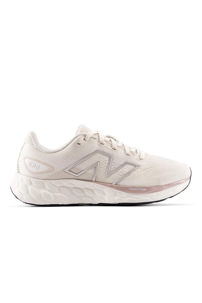 New Balance W680CD8 Bej Kadın Yürüyüş/Koşu Ayakkabısı ürün görseli 1