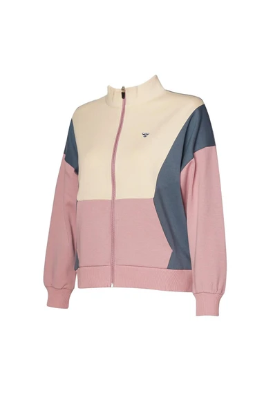 hummel Yankey Zip Jacket Çok Renkli Kadın Fermuarlı Ceket ürün görseli 1