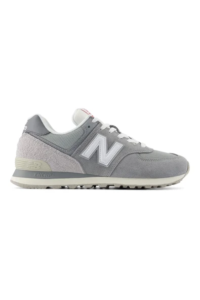 New Balance 574 U574BKR Gri Unisex Günlük Spor Ayakkabı ürün görseli 1