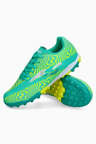 Joma Evolution JR 2415 EVJW2415TF Turkuaz & Sarı Erkek Çocuk Halı Saha Ayakkabı ürün görseli 1