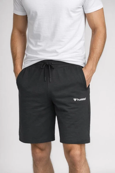 hummel Jullian 932511-2001 Siyah Erkek Günlük Şort ürün görseli 1