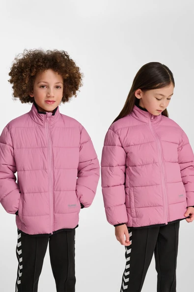 hummel Light Weight Puffer Jacket Pembe Çocuk Ceket ürün görseli 1