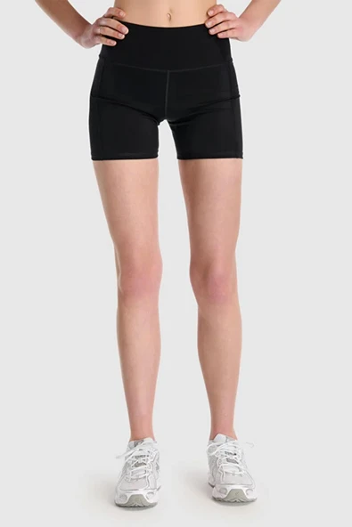New Balance Lifestyle WNS1534-BK Siyah Kadın Tayt Şort ürün görseli 1
