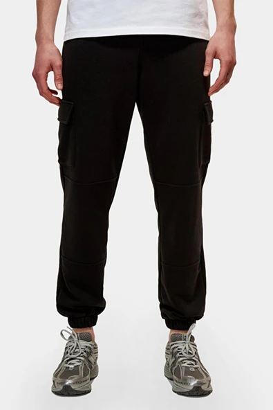 New Balance Lifestyle MNP1437-BK Siyah Erkek Eşofman Altı ürün görseli 1