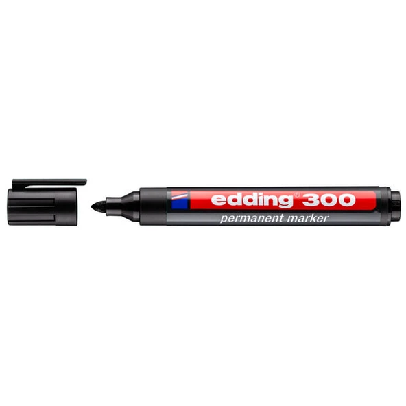 EDDİNG ED30001 300 Siyah Koli Kalemi ürün görseli 1