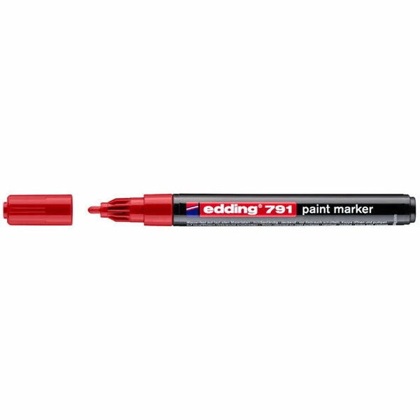 EDDİNG ED79102 791 Boya Dekor Markörü Kırmızı ürün görseli 1