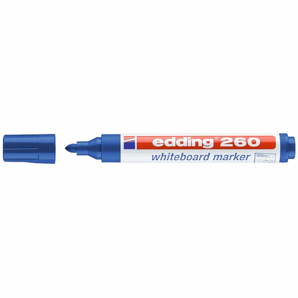 EDDİNG ED26003 260 Mavi Yazı Tahtası Kalemi ürün görseli 1