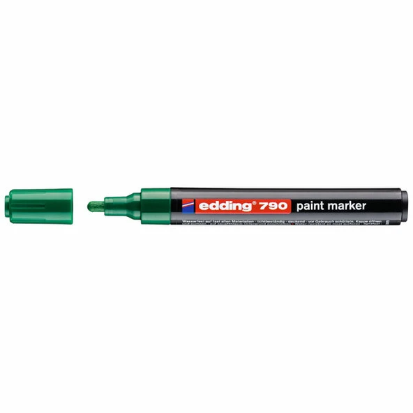 EDDİNG ED79004 790 Tam Örtücü Yeşil Boya Kalemi ürün görseli 1