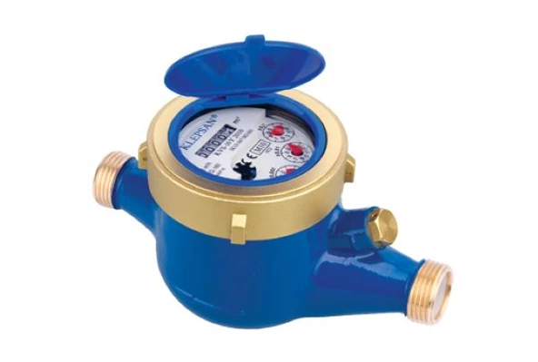 Klepsan KVS 8Y 3/4 190 mm 2,5m3/h Yaş Tip Çok Hüzmeli Soğuk Su Sayaçları ürün görseli 1