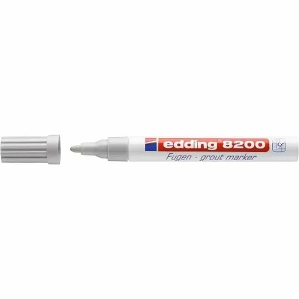 EDDİNG ED8200BULK49PP 8200 Beyaz Markorü Bulk Plastik Gövde ürün görseli 1