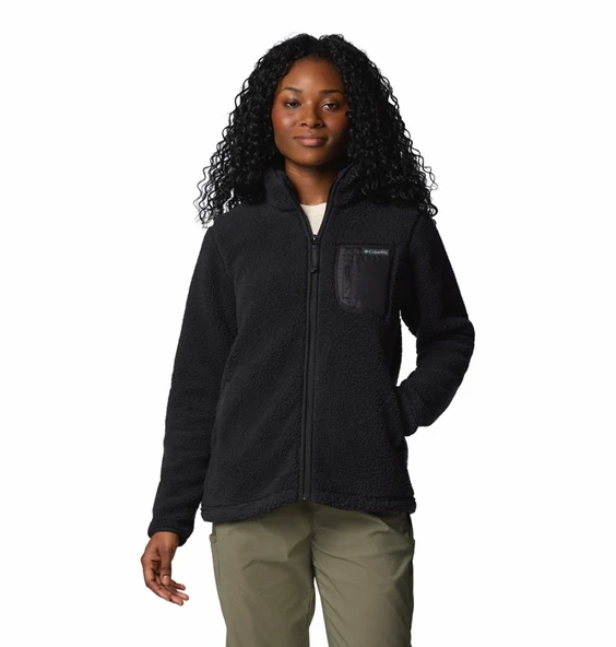 Columbia West Bend™ Full Zip II Siyah Kadın Outdoor Polar AK5171 ürün görseli 1