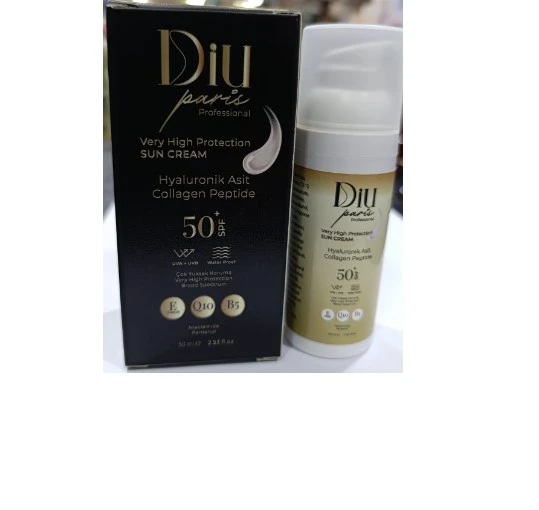 DİU PARİS VERY HİGH PROTECTİON GÜNEŞ KREMİ 50+SPF 75ML-SİYAH ürün görseli 1