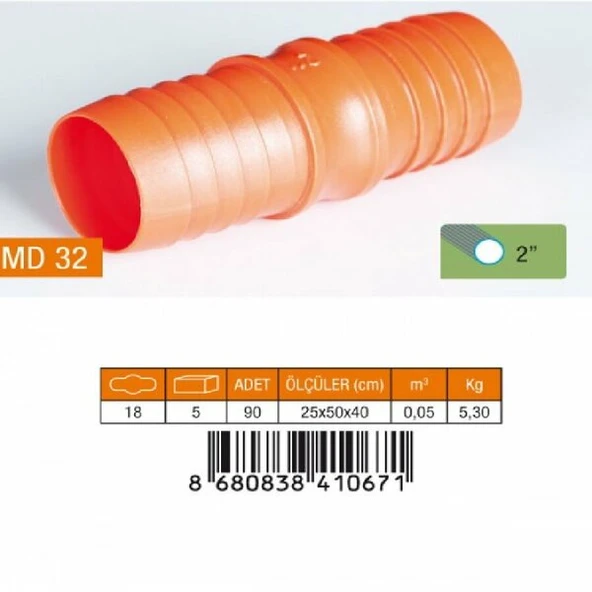 MEDALYAN MD 32 Normal Hortum Ekı 2" ürün görseli 1