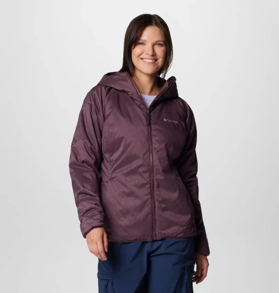 Columbia Kruser Ridge™ III Plush Softshell Jacket Mor Kadın Outdoor Mont WL3248 ürün görseli 1