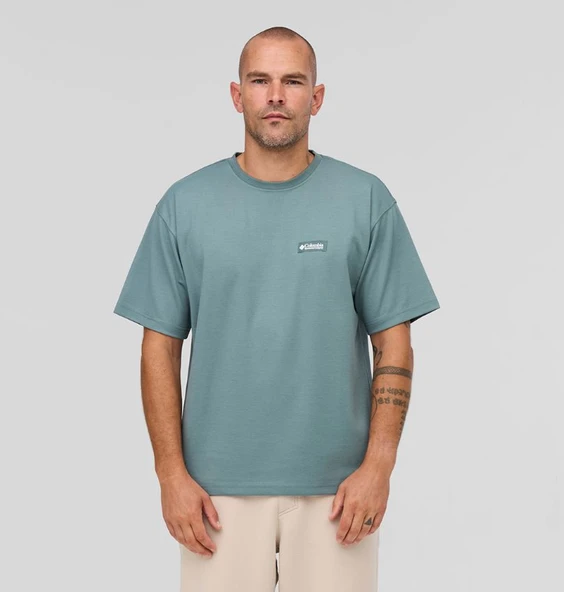 Columbia Csc M Label Chest Graphic Tee Erkek Tişört CS0470 ürün görseli 1