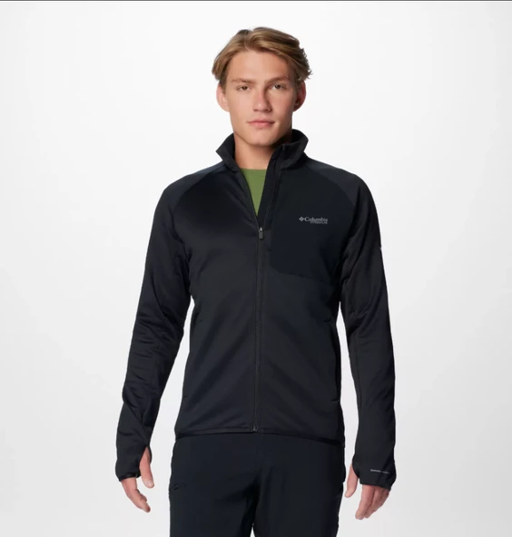 Columbia Triple Canyon™ Grid Fleece FZ II Siyah Erkek Outdoor Polar AO4789 ürün görseli 1
