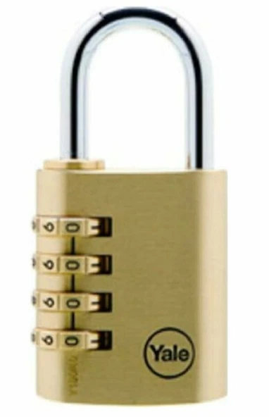 YALE Y150B/40/130/1 40 mm Şifreli Pirinç Asma Kilit ürün görseli 1