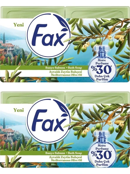 Fax Kalıp Banyo Sabunu 600 gr Ayvalık Zeytin Bahçesi x 2 Adet ürün görseli 1